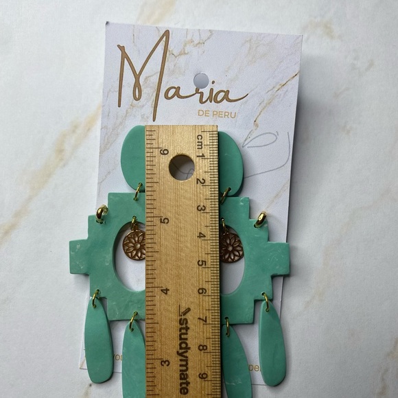 Polymer clay earrings - Picture 2 of 4